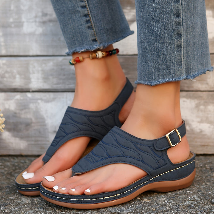 Sandalias ortopédicas casuales y cómodas