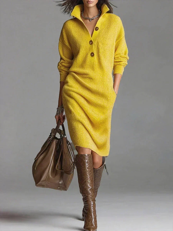 Chic Sweater Mini Dress