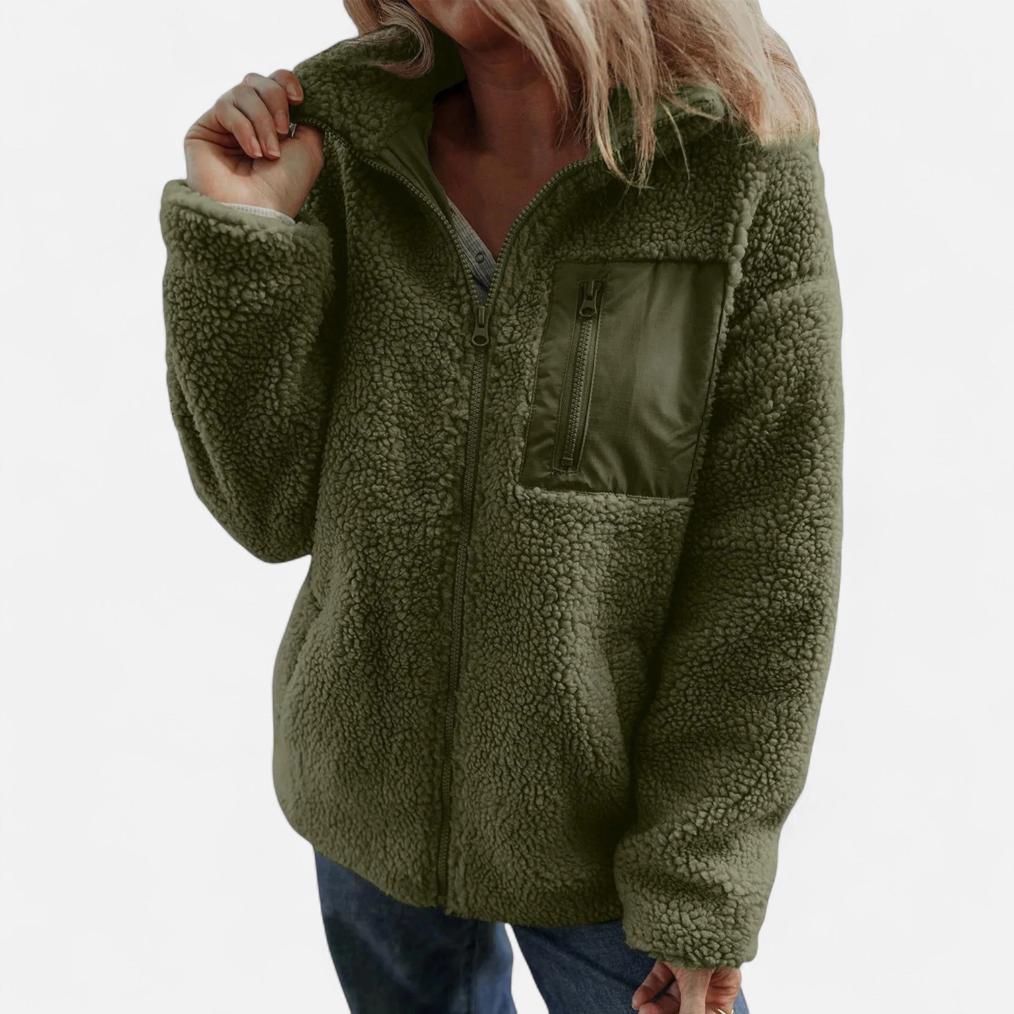 Women's Heritage Fleece Teddy Coat
