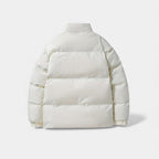 Chaqueta acolchada de lana de cordero para hombre, suave y mullida, para otoño/invierno