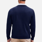 Suéter de punto para hombre con cuello en V para otoño/invierno