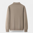 Suéter de punto tipo polo para hombre para otoño/invierno