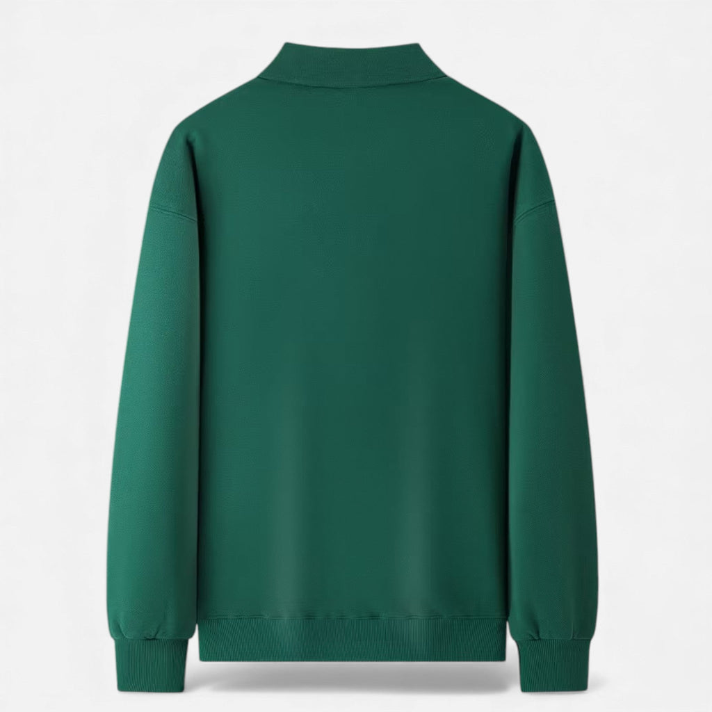 Suéter de punto tipo polo para hombre para otoño/invierno