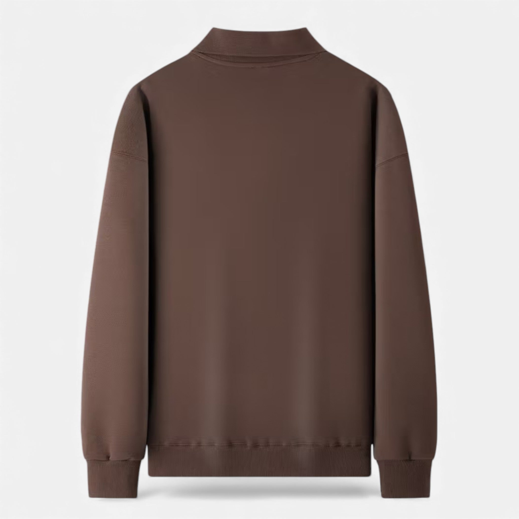 Suéter de punto tipo polo para hombre para otoño/invierno