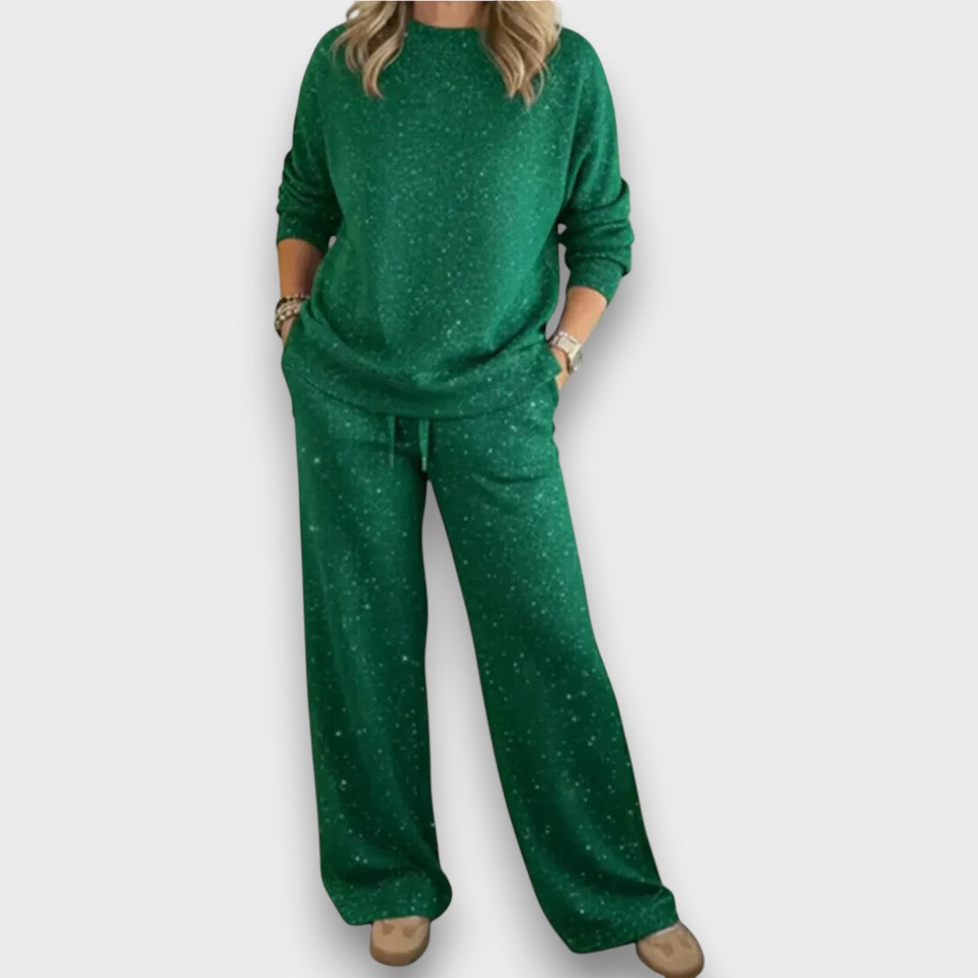 Soft Casual Two-Piece Lounge Set