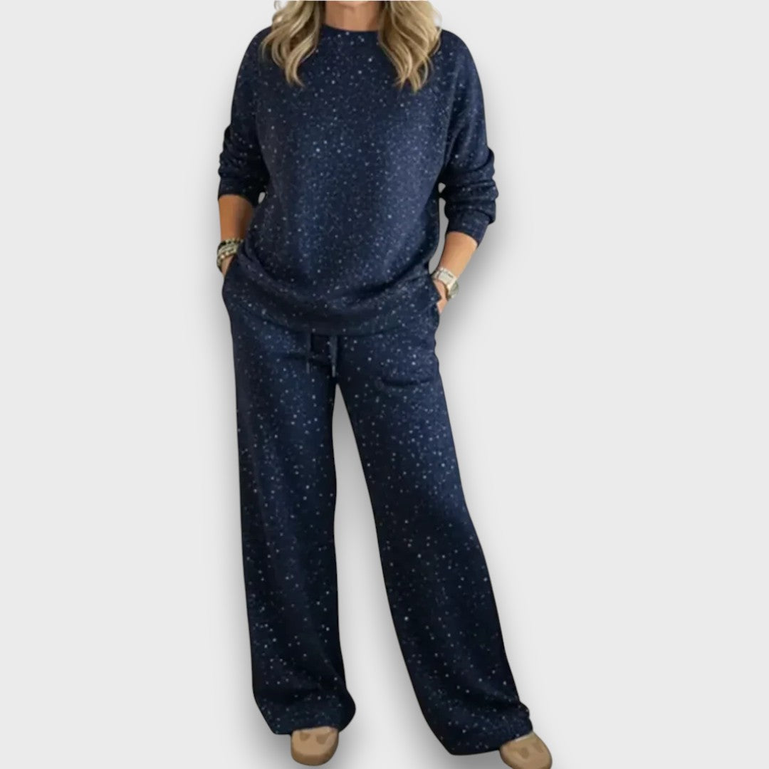 Soft Casual Two-Piece Lounge Set