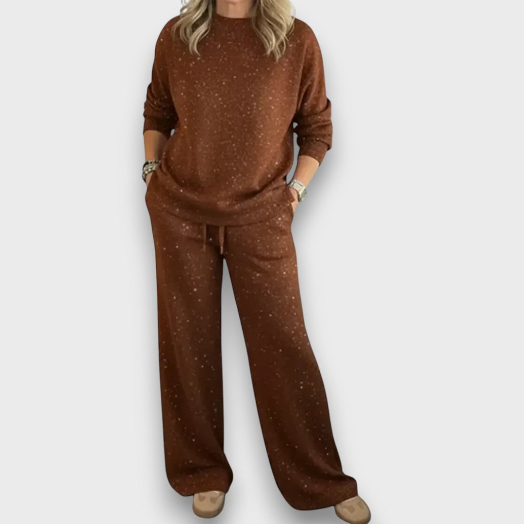 Soft Casual Two-Piece Lounge Set