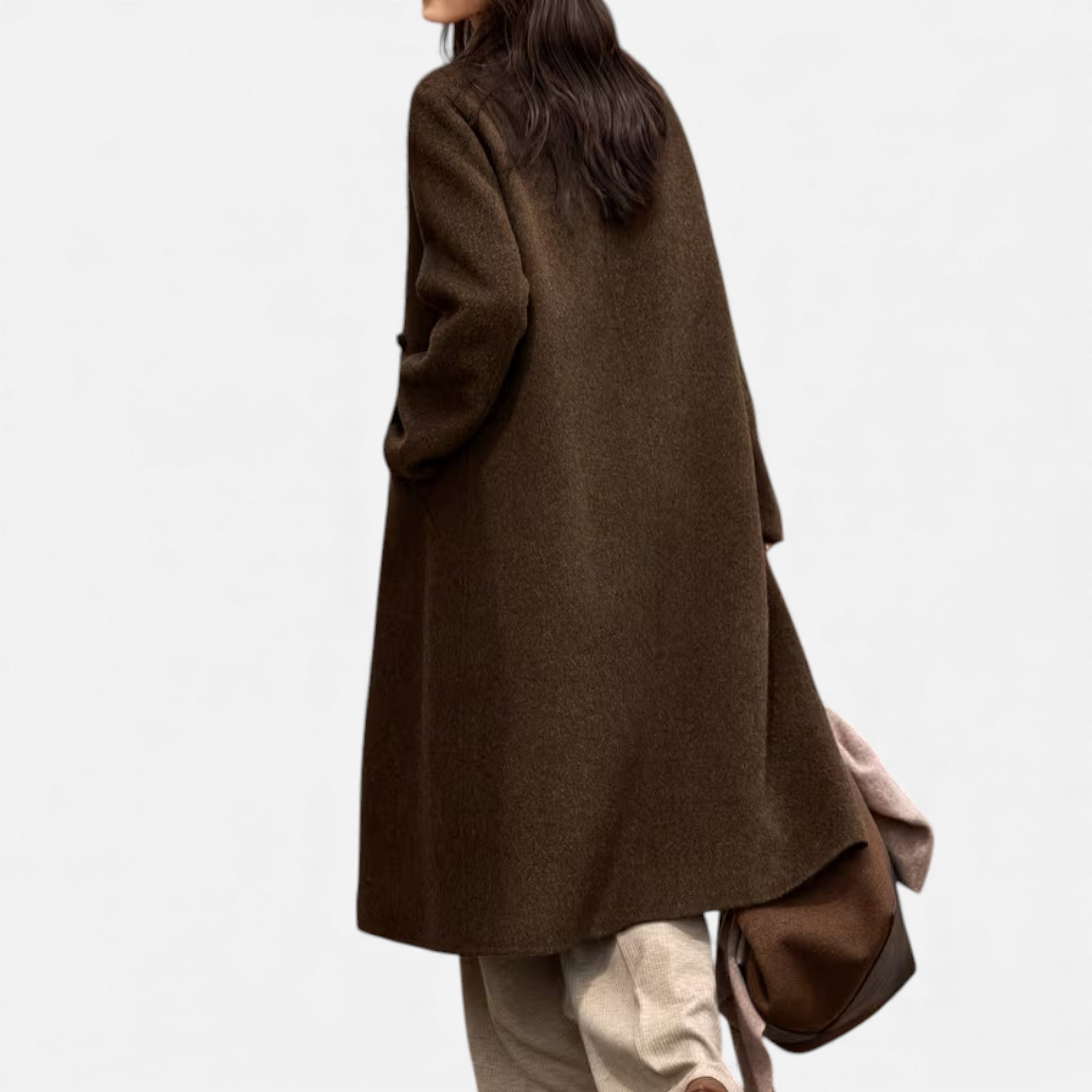 Women’s Structured Long Woollen Winter Coat