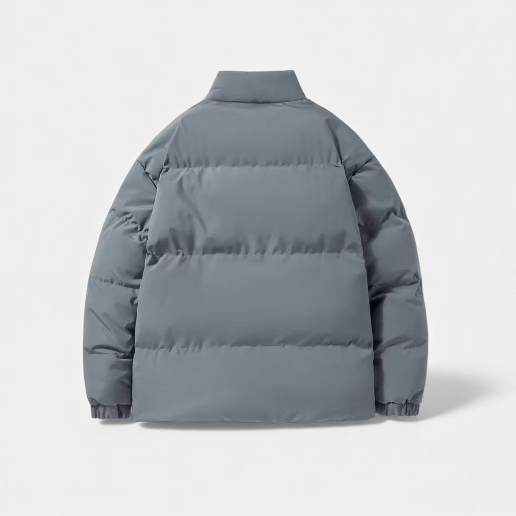 Chaqueta acolchada de lana de cordero para hombre, suave y mullida, para otoño/invierno