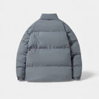 Chaqueta acolchada de lana de cordero para hombre, suave y mullida, para otoño/invierno