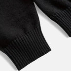 Men’s Loose-Fit Button-Up Polo Sweater