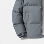 Chaqueta acolchada de lana de cordero para hombre, suave y mullida, para otoño/invierno