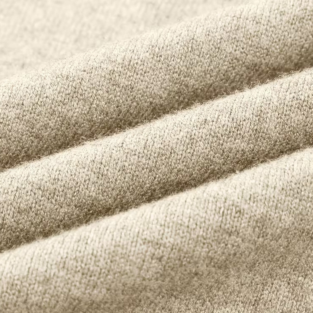 Suéter de punto para hombre con cuello en V para otoño/invierno