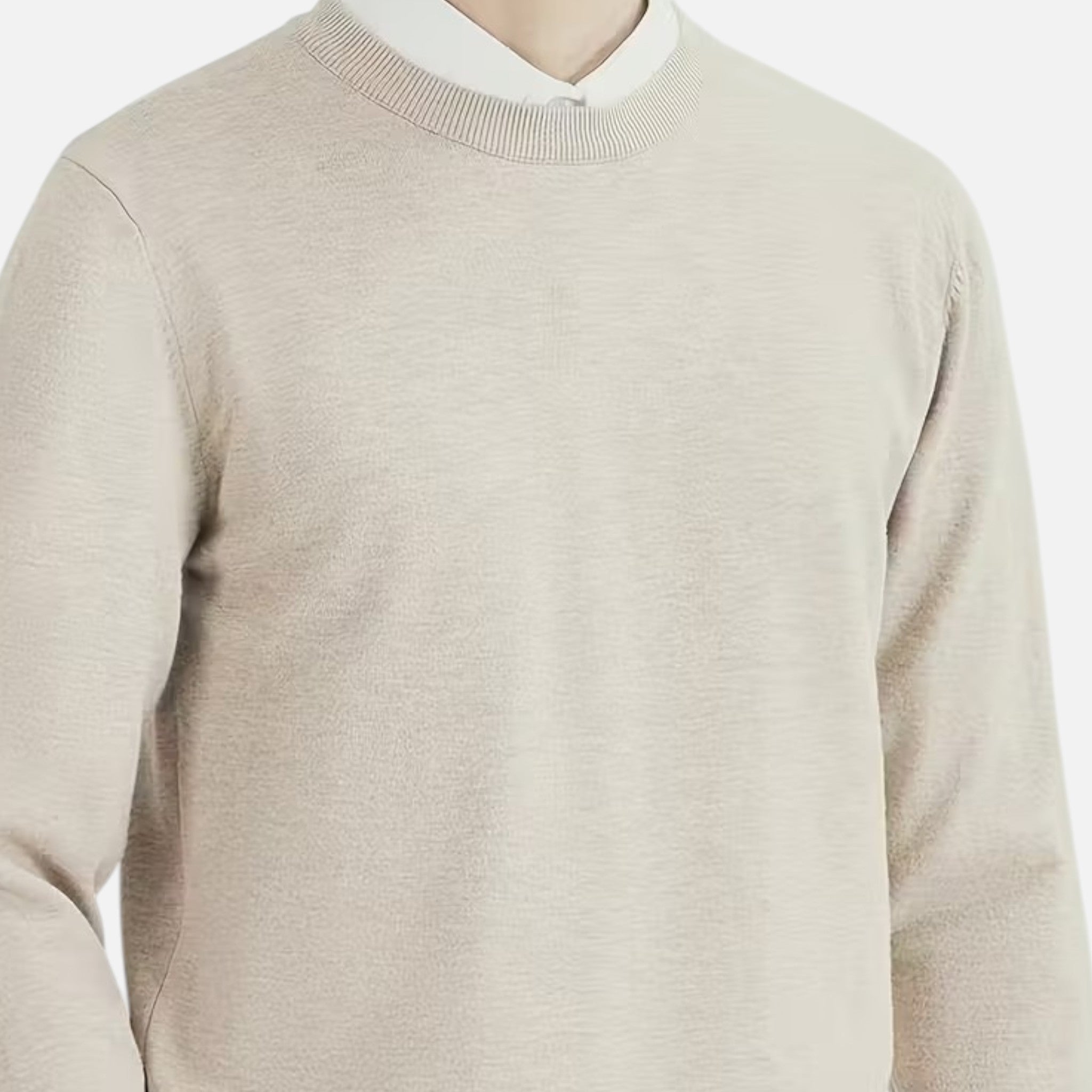 Maglione da uomo a girocollo in maglia