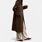 Women’s Structured Long Woollen Winter Coat