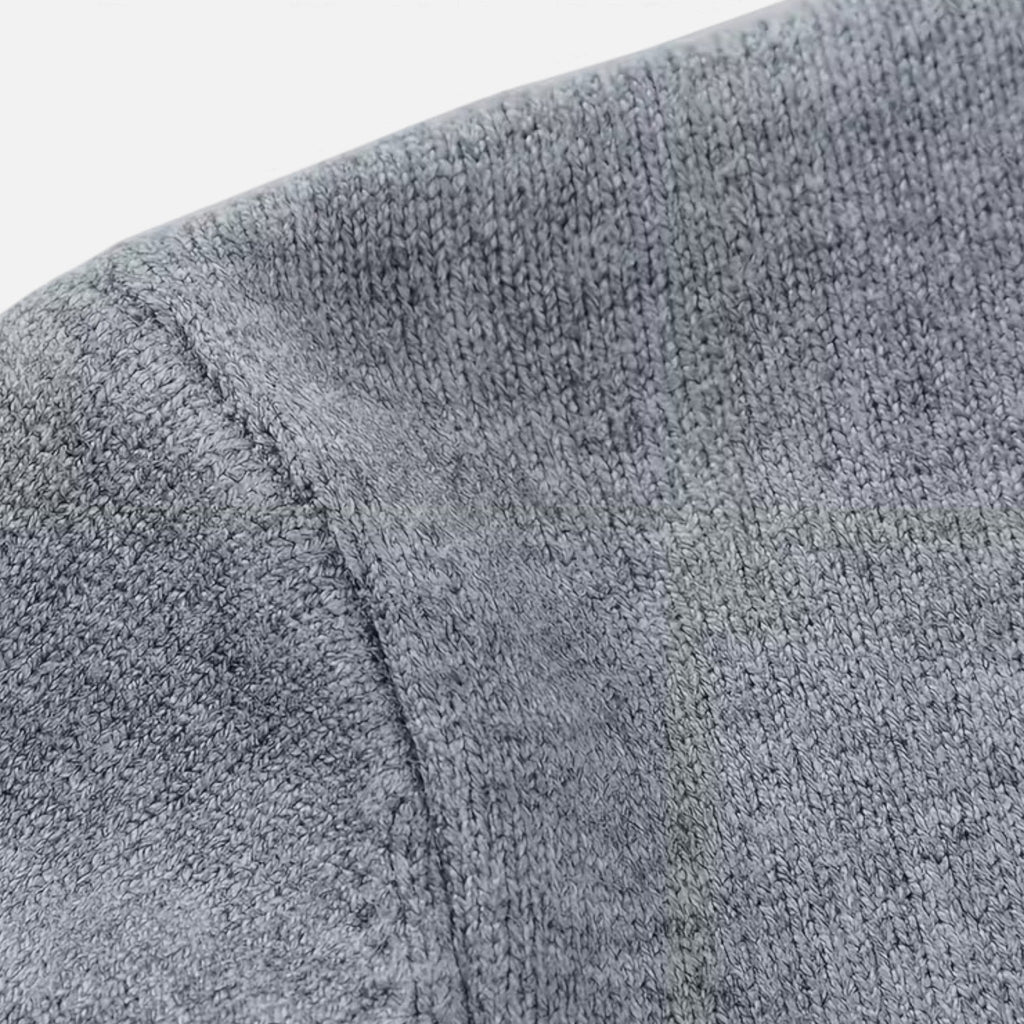 Suéter de punto para hombre con cuello en V para otoño/invierno