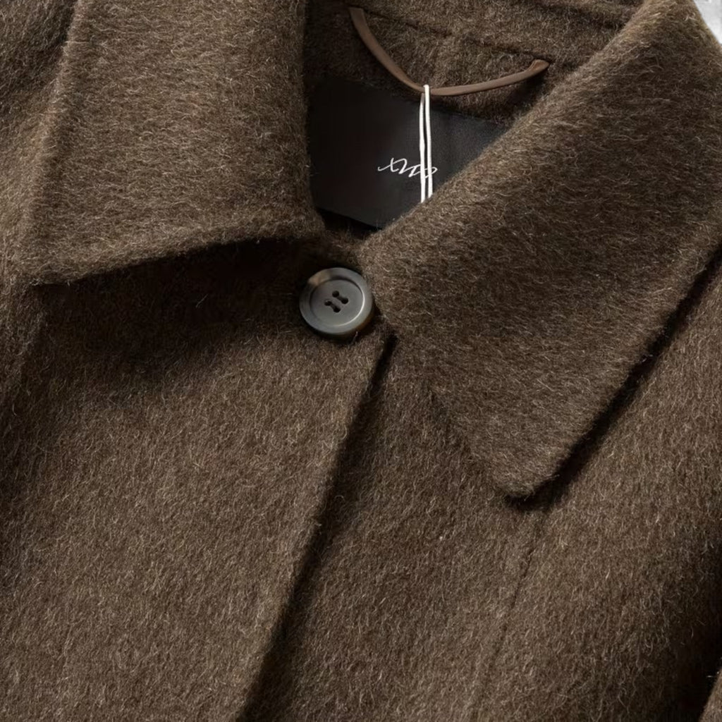Women’s Structured Long Woollen Winter Coat