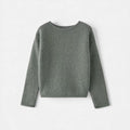 Maglione invernale lavorato a maglia donna con spalle scoperte