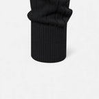 Maglione da uomo caldo minimalista con zip in maglia