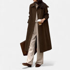 Women’s Structured Long Woollen Winter Coat