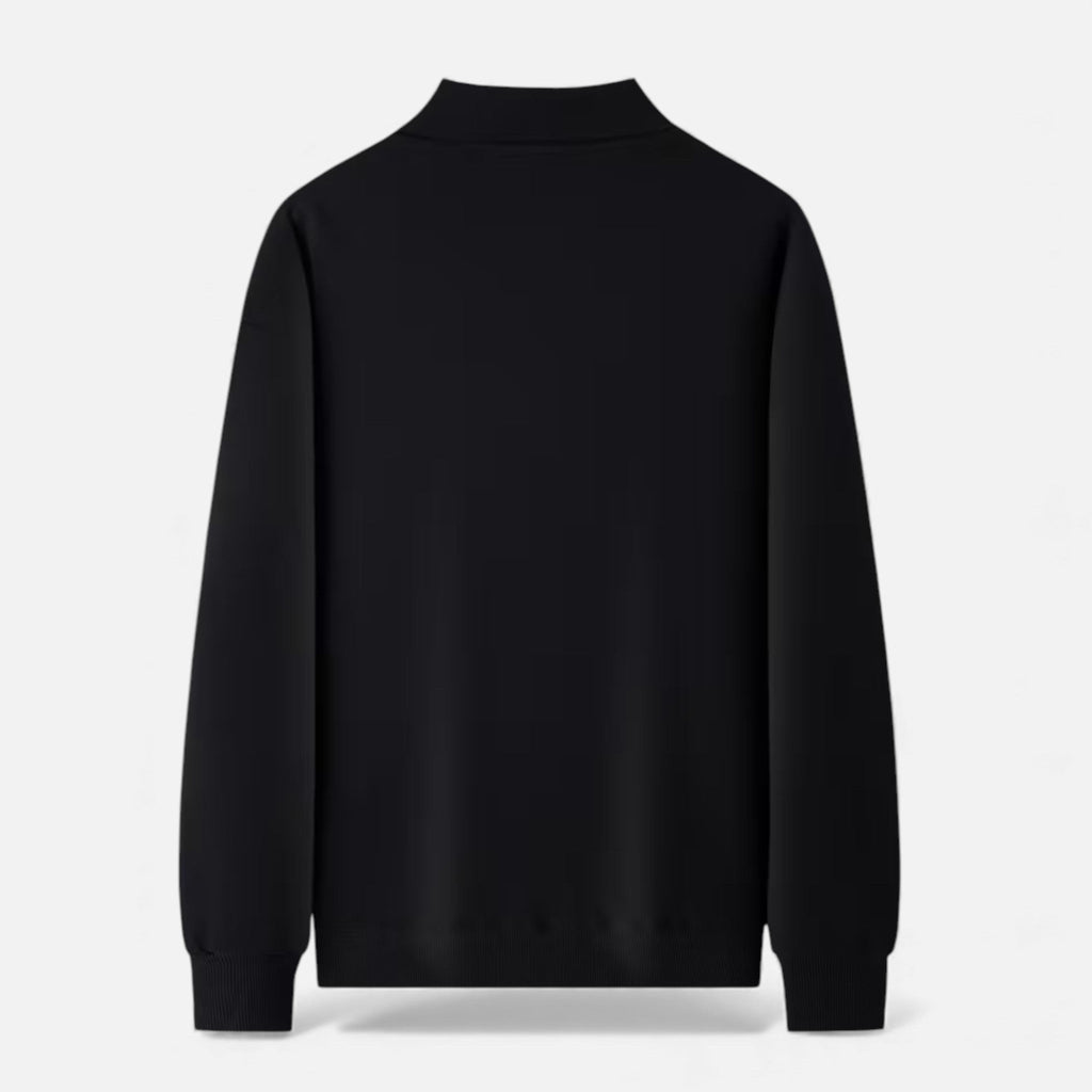 Suéter de punto tipo polo para hombre para otoño/invierno