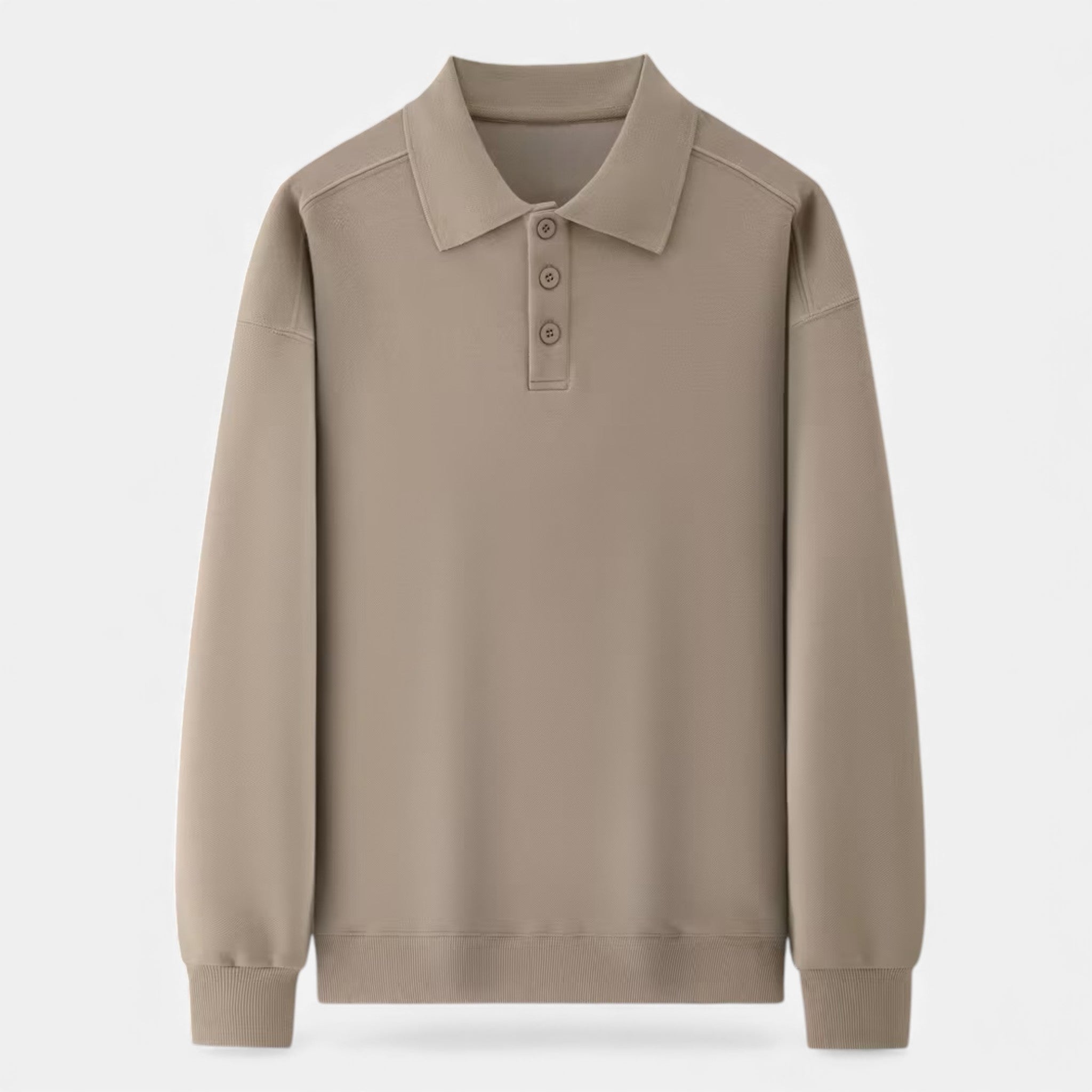 Men's Polo Knit Sweater