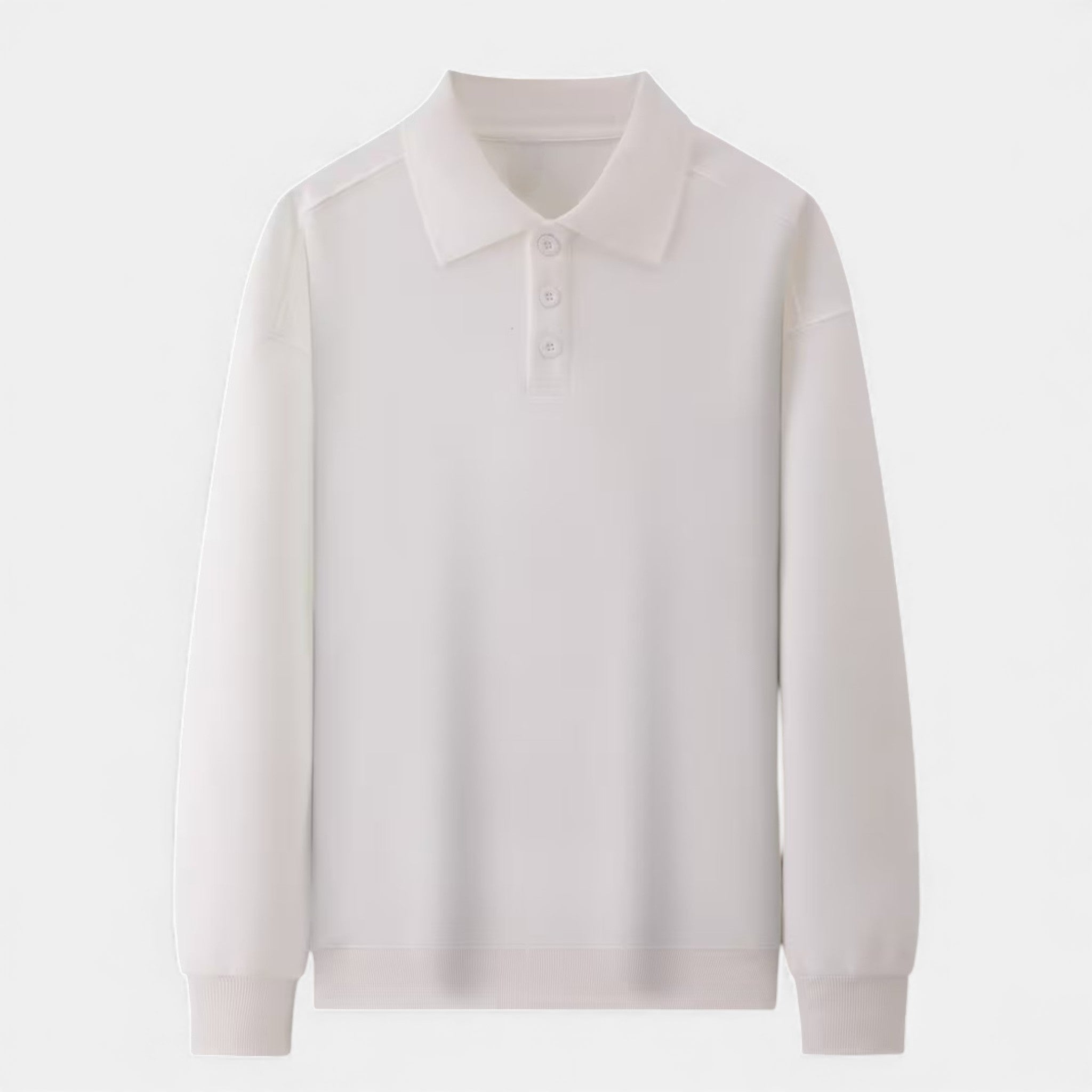 Men's Polo Knit Sweater