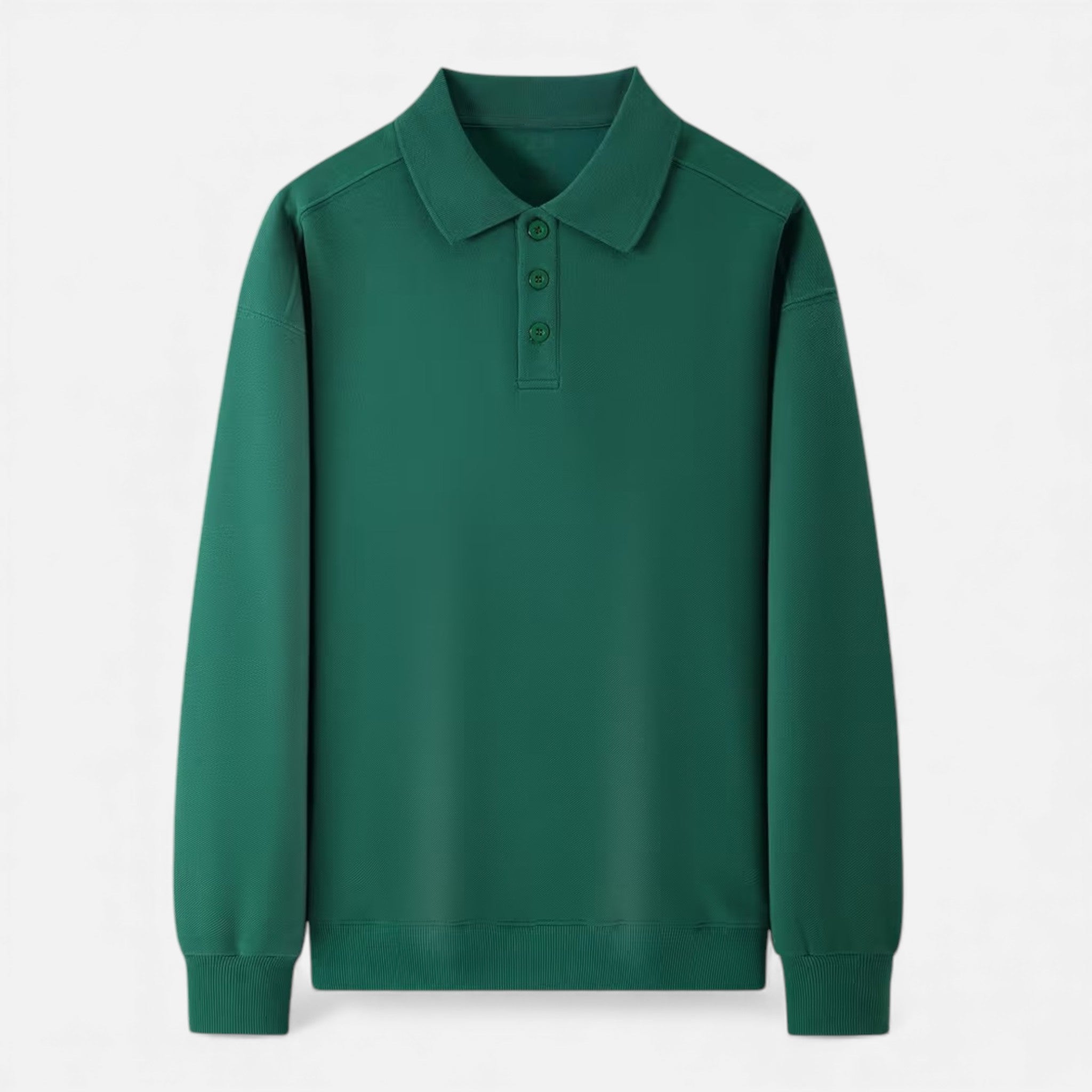 Men's Polo Knit Sweater