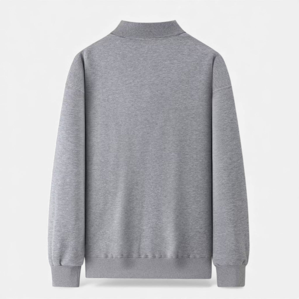 Suéter de punto tipo polo para hombre para otoño/invierno