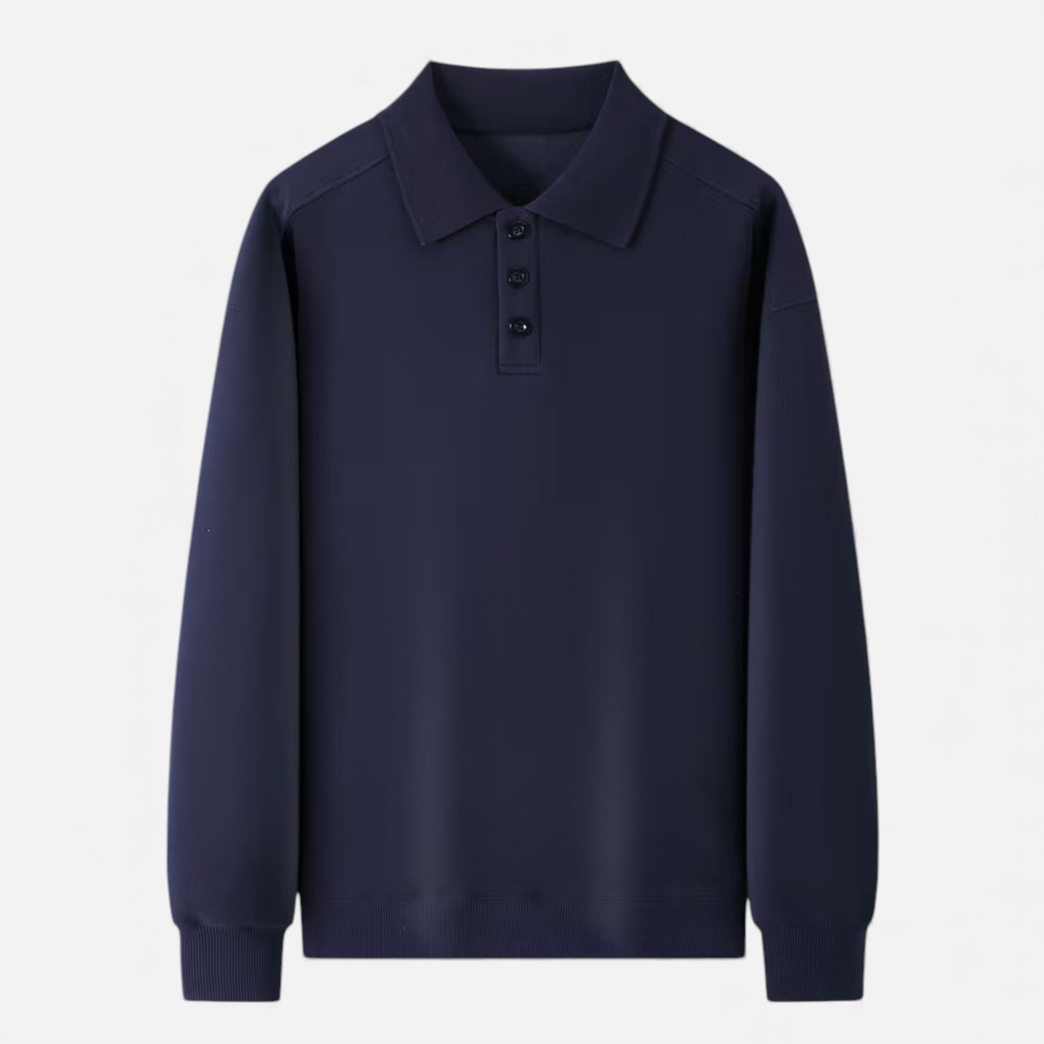 Men's Polo Knit Sweater