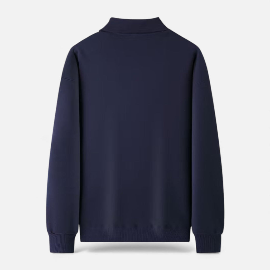 Suéter de punto tipo polo para hombre para otoño/invierno