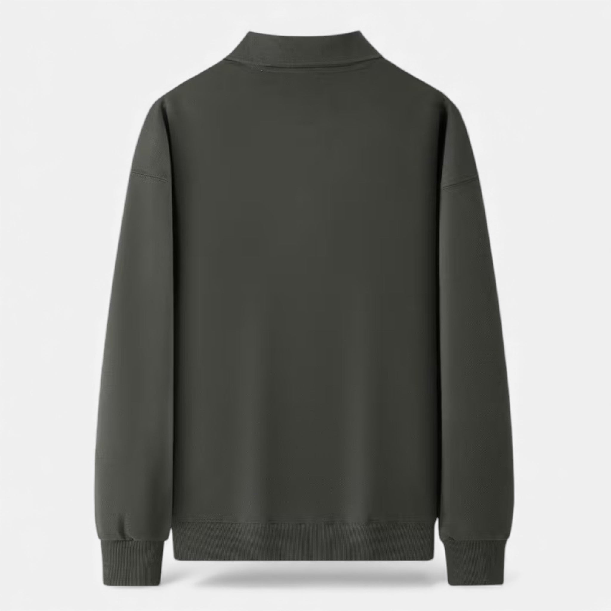 Suéter de punto tipo polo para hombre para otoño/invierno