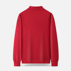 Suéter de punto tipo polo para hombre para otoño/invierno