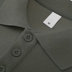 Suéter de punto tipo polo para hombre para otoño/invierno