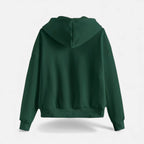 Sudadera con capucha de punto con cremallera para mujer para otoño/invierno