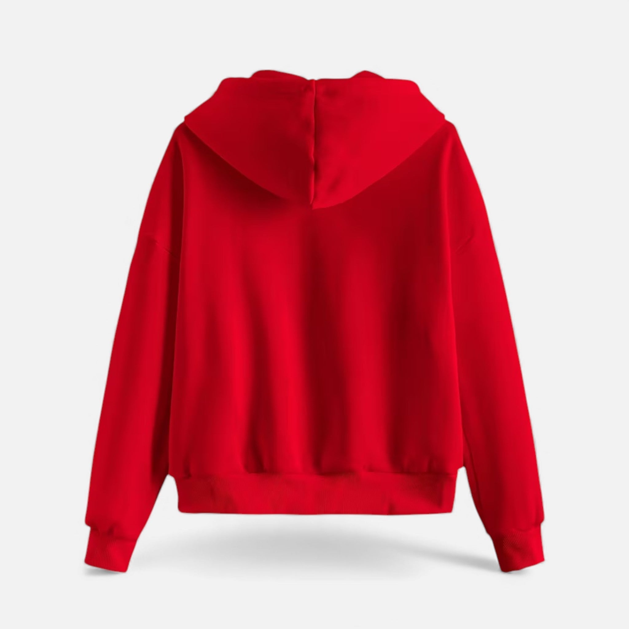 Sudadera con capucha de punto con cremallera para mujer para otoño/invierno