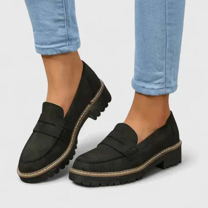 Orthopedic Comfort Loafers with Cushioned Sole