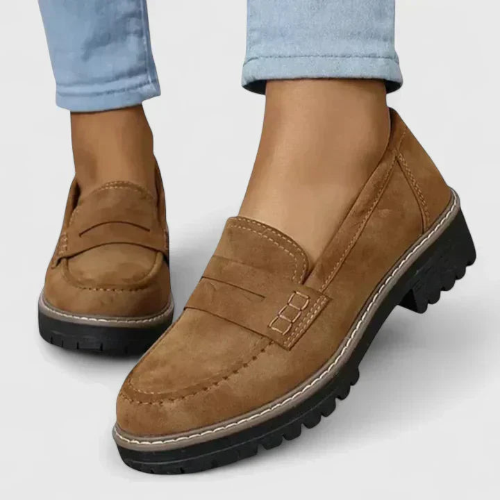 Orthopedic Comfort Loafers with Cushioned Sole