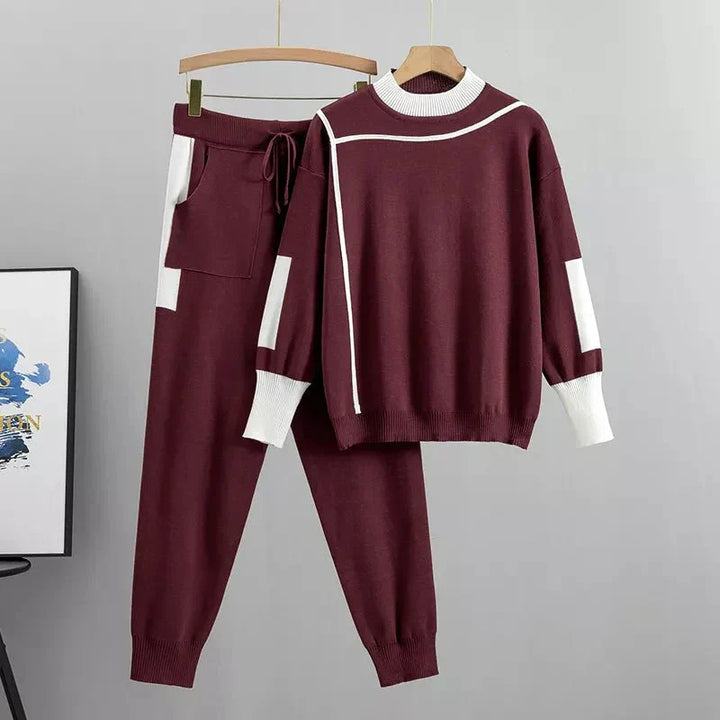 Premium Knitted Tracksuit Set