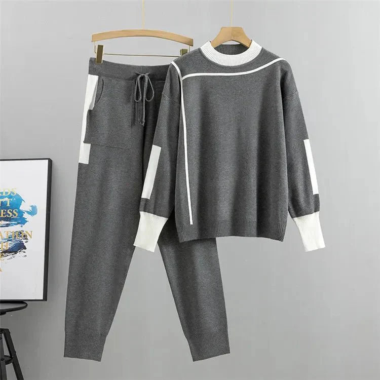 Premium Knitted Tracksuit Set