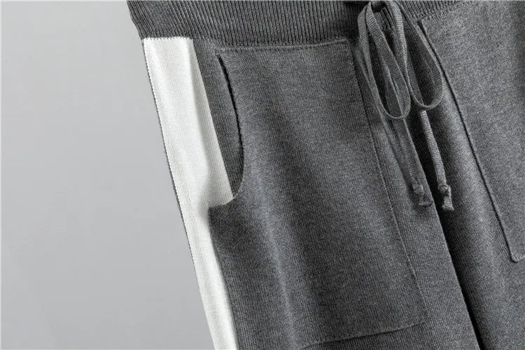 Premium Knitted Tracksuit Set