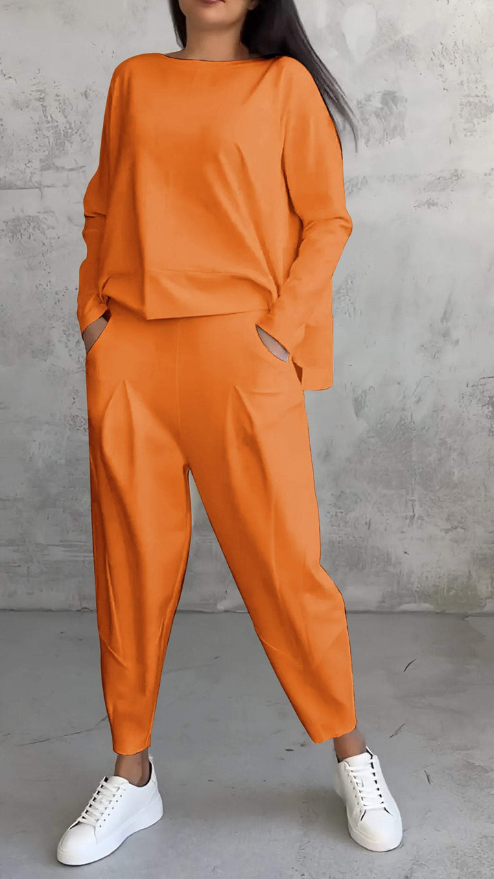 Long Sleeve Lounge Pants Set