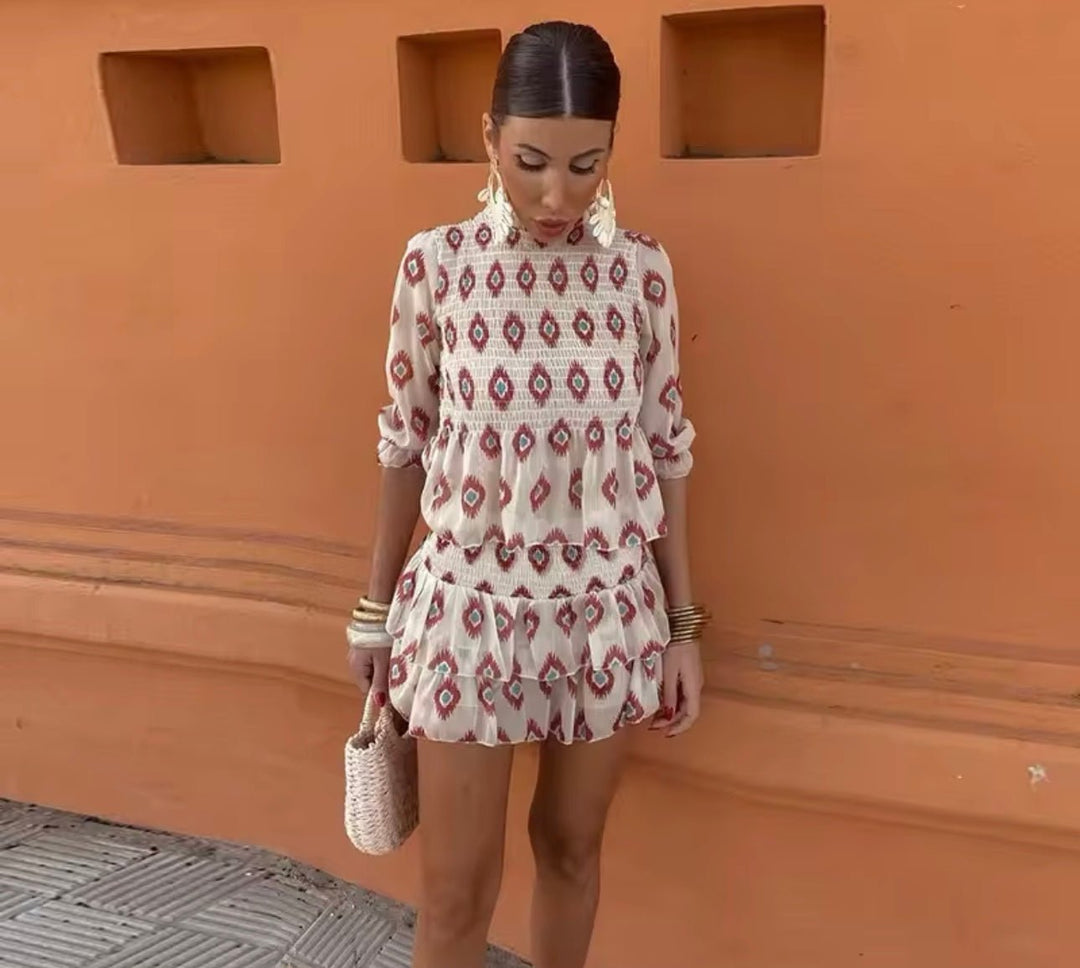 A-Line Occasion Mini Dress for Wedding Guests