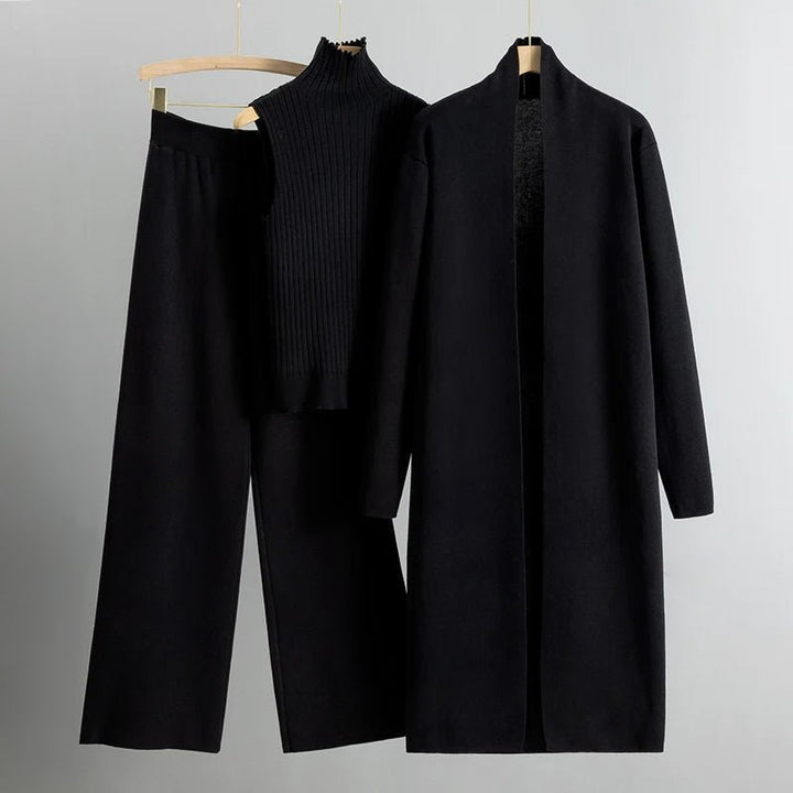 Refined Three-Piece Casual Set
