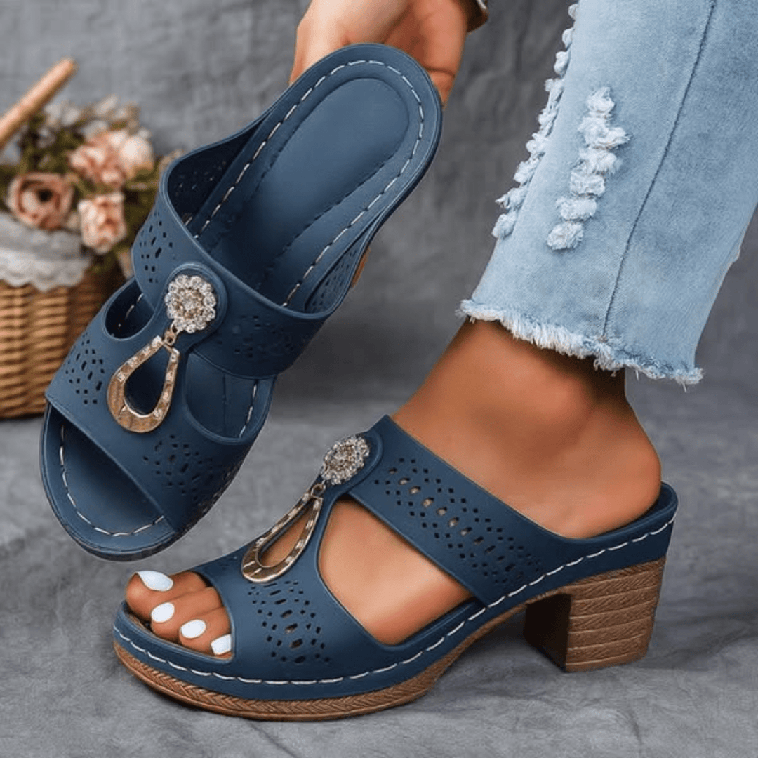 Sandalias ortopédicas cómodas con soporte flexible
