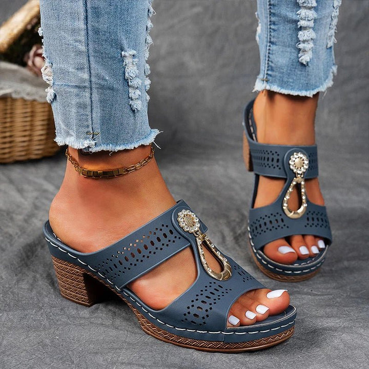 Sandalias ortopédicas cómodas con soporte flexible