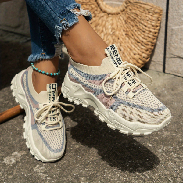 Breathable Mesh Walking Sneakers