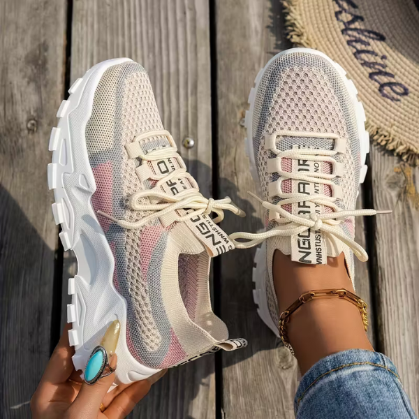 Breathable Mesh Walking Sneakers