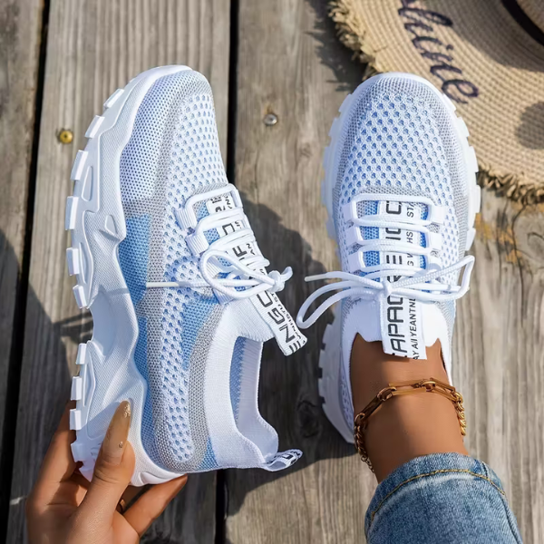 Breathable Mesh Walking Sneakers