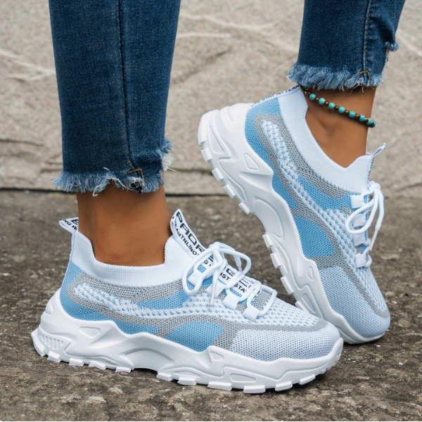 Breathable Mesh Walking Sneakers